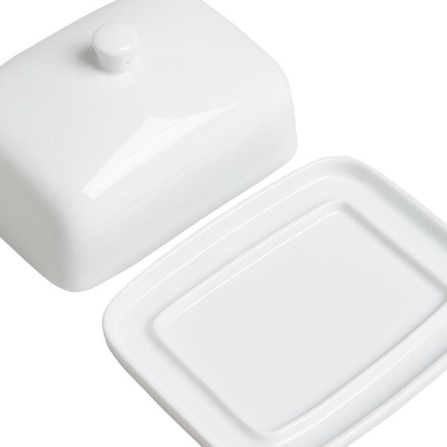 M&S Collection Maxim Porcelain Butter Dish GOODS M&S   