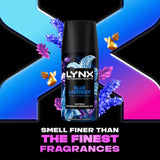 Lynx Blue Lavender body spray 35ml, imported from the UK