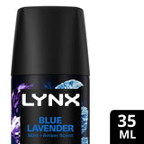 Lynx Blue Lavender body spray 35ml, imported from the UK