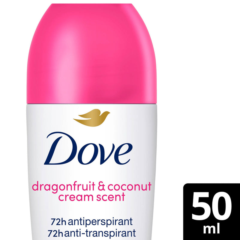 Dove Dragonfruit Coconut Cream antiperspirant roll on 50 ml - British product