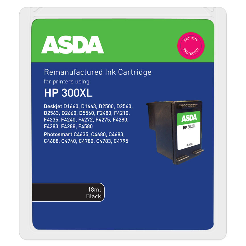 ASDA HP No300XL Black Ink Cartridge