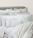 Ralph Lauren Home Penthouse White Square Oxford Sham Pillowcase 65cm x 65cm, imported from the UK