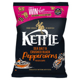 KETTLE Chips Sea Salt & Crushed Black Peppercorns   130g GOODS M&S   