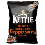 KETTLE Chips Sea Salt & Crushed Black Peppercorns   130g GOODS M&S   