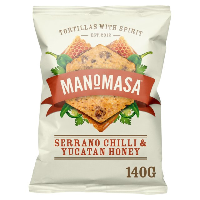 Manomasa Serrano Chilli & Yucatan Honey   140g GOODS M&S   