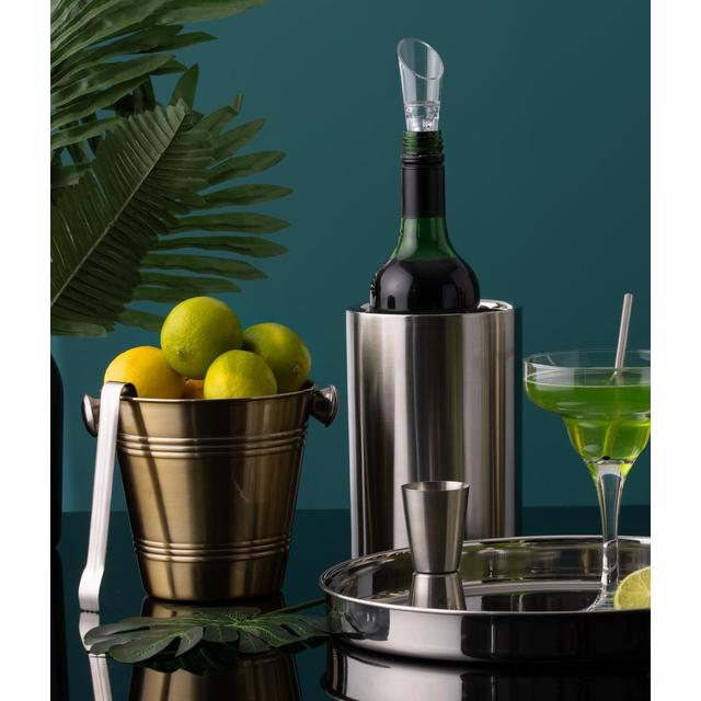 Viners Barware Silver Double Wall Wine Cooler 1.3L GOODS M&S   