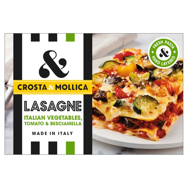 Crosta & Mollica Italian Vegetable Lasagne   400g GOODS M&S   