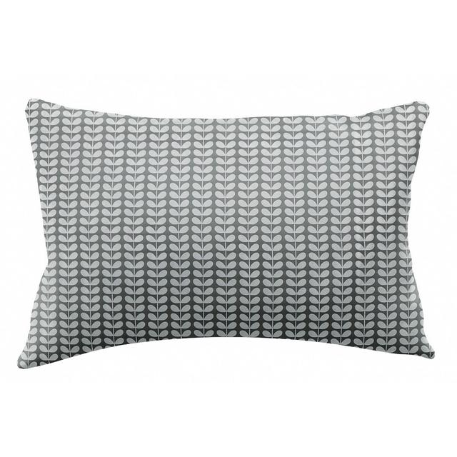 Orla Kiely Tiny Stem Cool Grey Pillowcase Pair   2 per pack