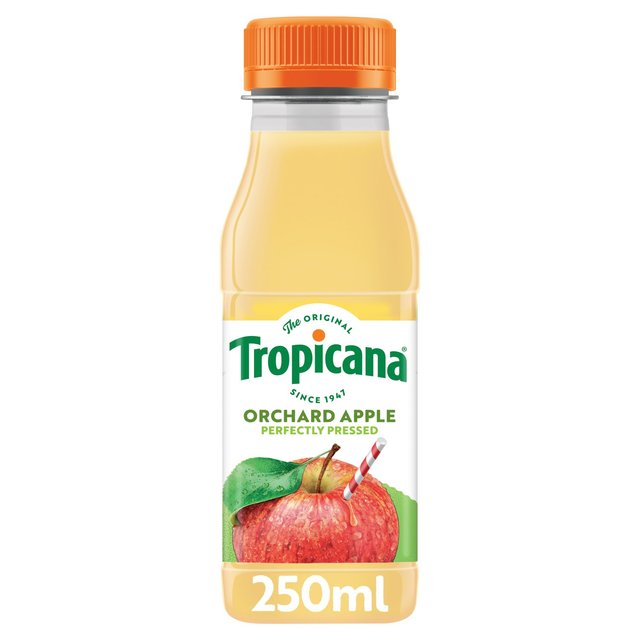 Tropicana Pressed Apple Fruit Juice   4 x 250ml