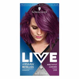 LIVE UrbanMetallics Permanent Purple Hair Dye AmethystChrome GOODS Superdrug Amethyst Chrome U69  