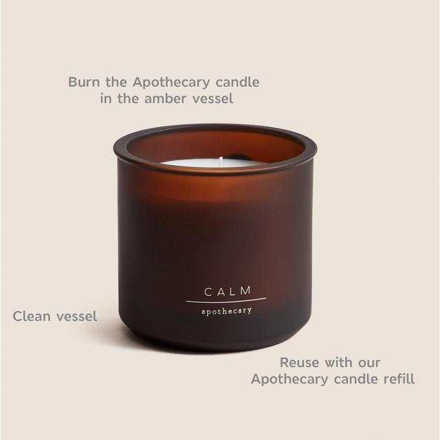 M&S Calm Refillable Candle one size Amber GOODS M&S   