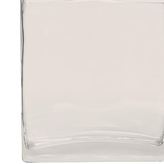 M&S Medium Cube Vase 'One Size Clear