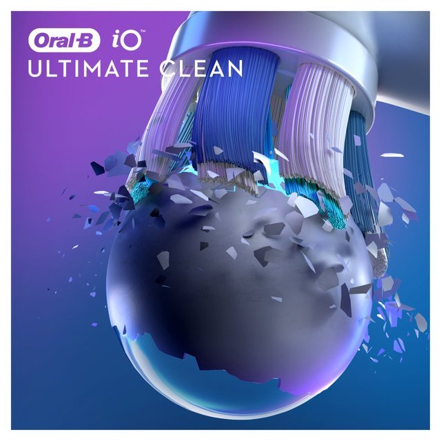 Oral-B iO Ultimate Clean White Electric Toothbrush Heads   4 per pack GOODS M&S   