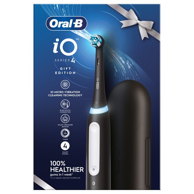 Oral-B iO4 Black (+ Travel Case) GOODS M&S   