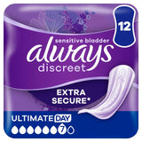 Always Discreet Incontinence Pads Ultimate Day   12 per pack GOODS M&S   