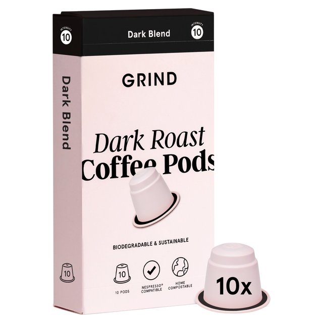 Grind Pod Refills - Dark Blend   10 per pack GOODS M&S   