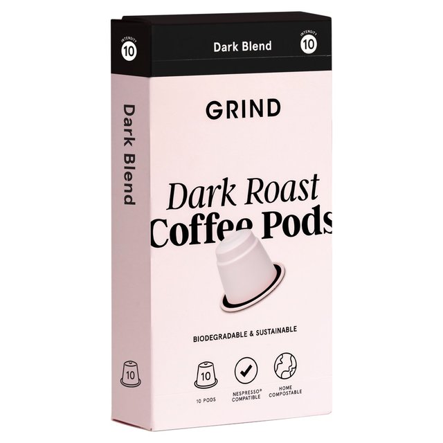 Grind Pod Refills - Dark Blend   10 per pack GOODS M&S   