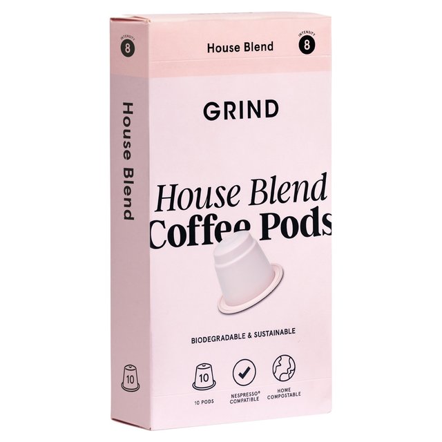 Grind Pod Refills - House Blend   10 per pack GOODS M&S   