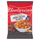 Budweiser Flame Grilled Rib Crispy Coated Peanuts 150g GOODS Sainsburys   