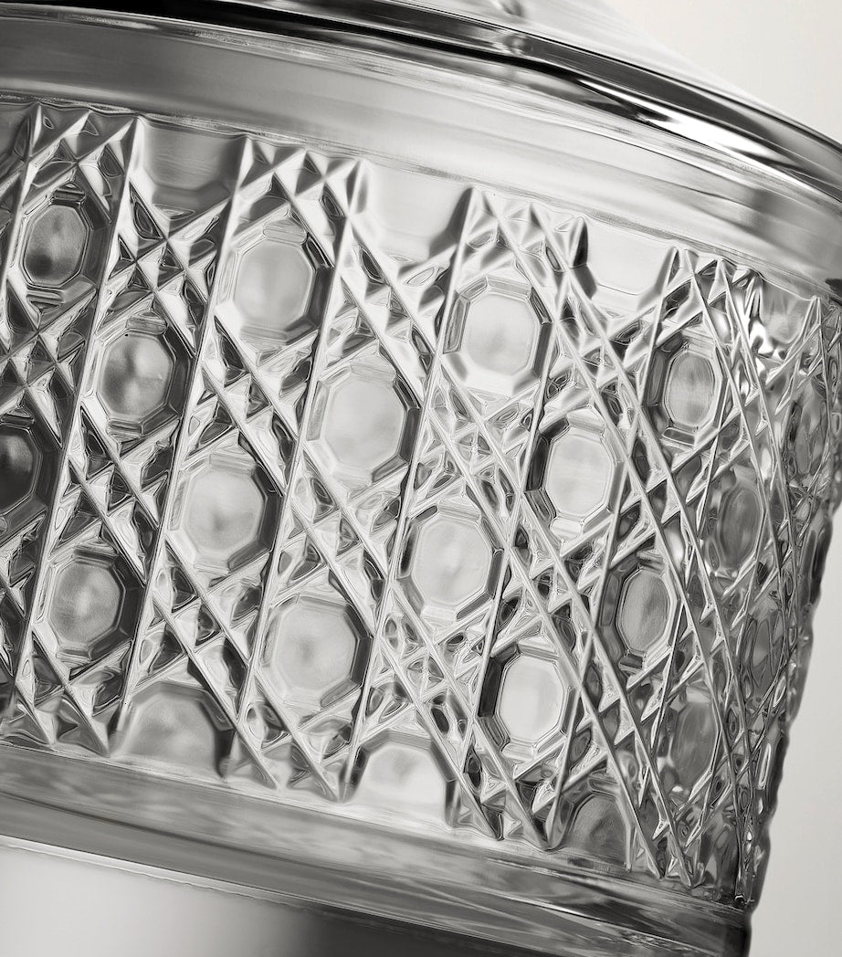 Waterford Crystal Opulence bar set ice bucket and tongs (British brand)