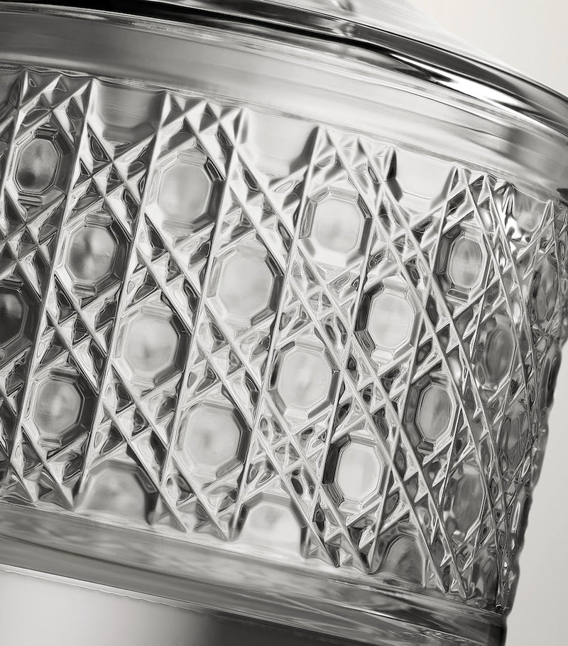 Waterford Crystal Opulence bar set ice bucket and tongs (British brand)