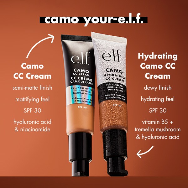 e.l.f Hydrating Camo CC Cream Deep 510 C - British product