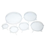 KitchenCraft Silicone Stretchable Lids Set of 6 GOODS M&S   