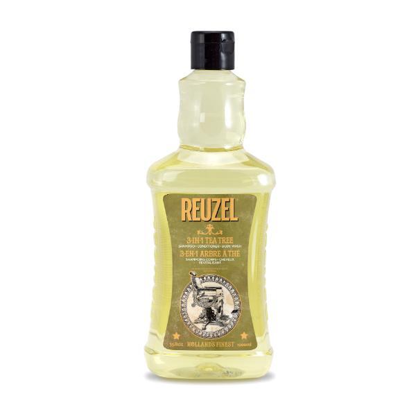 Reuzel 3-in-1 shampoo 1000ml, imported from the UK
