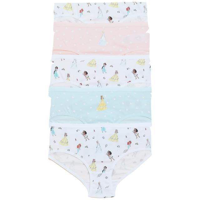 5 Pack Disney Princess Knickers 4-12 Y GOODS M&S   