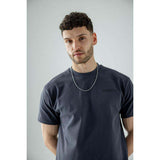 SVNX silver rope chain necklace one size (British brand)