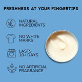 The Natural Deo Co deodorant cream Coconut + Shea 10g mini - British product