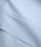 Yves Delorme Triomphe Celeste Double Flat Sheet 240cm x 295cm (British brand)