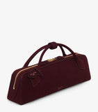 Alaïa Le Teckel suede top-handle bag, imported from the UK