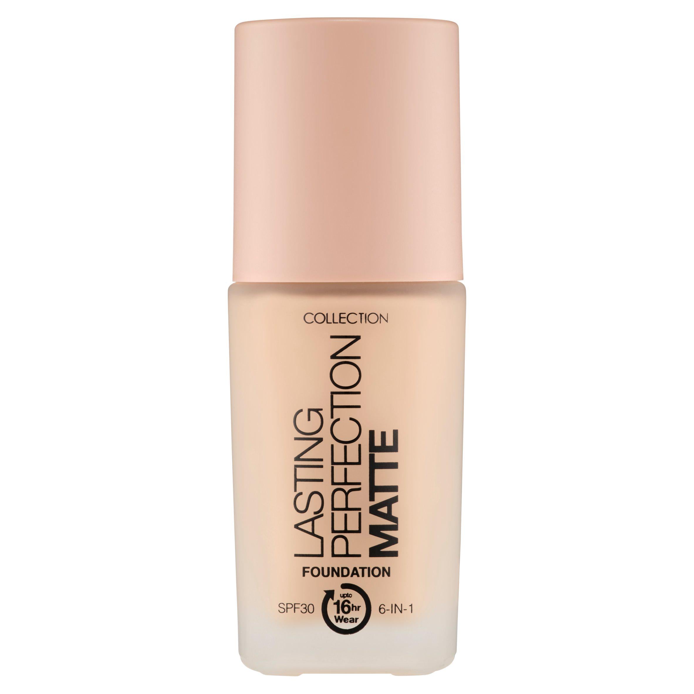 Collection Lasting Perfection Matte Foundation 7 Biscuit 27ml GOODS Sainsburys   