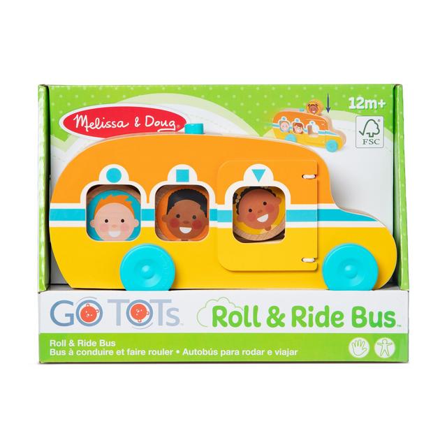 Melissa & Doug Go Tots Roll & Ride Bus GOODS M&S   