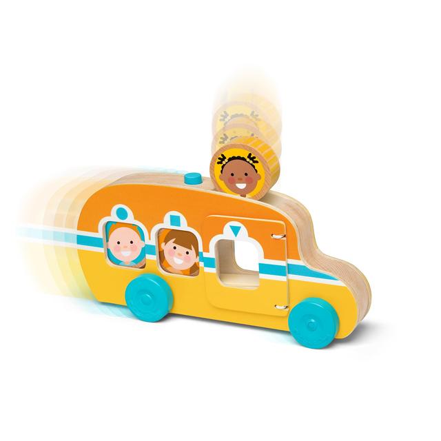 Melissa & Doug Go Tots Roll & Ride Bus GOODS M&S   