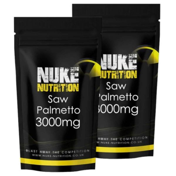 Nuke Nutrition Saw Palmetto 3000mg -120ct GOODS Superdrug   