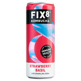 Fix8 Strawberry Basil Kombucha   250ml GOODS M&S   