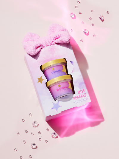 2er-Set Gesichtsmasken für Kinder Miss Sparkle