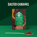 Starbuck Signature Salted Caramel Hot Chocolate Powder Sachets   10 per pack GOODS M&S   