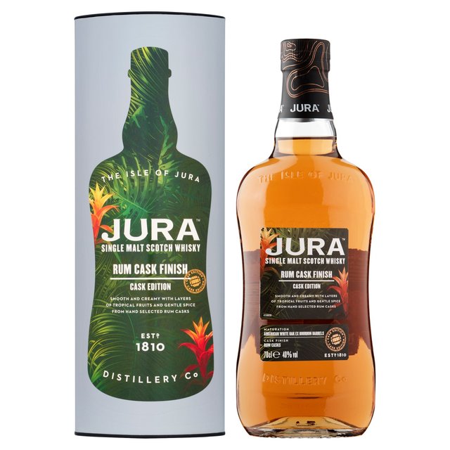 Jura Rum Cask Edition Single Malt Scotch Whisky   70cl