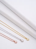 Ted Baker Rose Gold Tone HANNELA: Crystal Heart Pendant Necklace