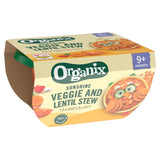 Organix Sunshine Veggie & Lentil Stew Baby Food 9 months   190g GOODS M&S   