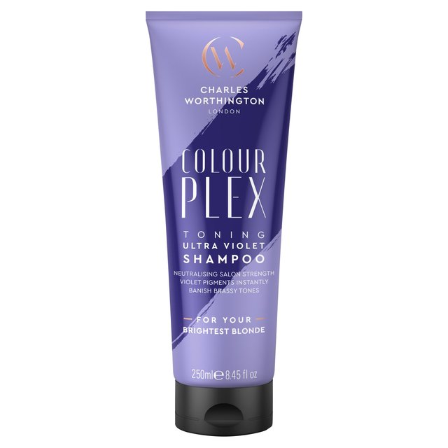 Charles Worthington Colourplex Toning Ultra Violet Shampoo   250ml GOODS M&S   