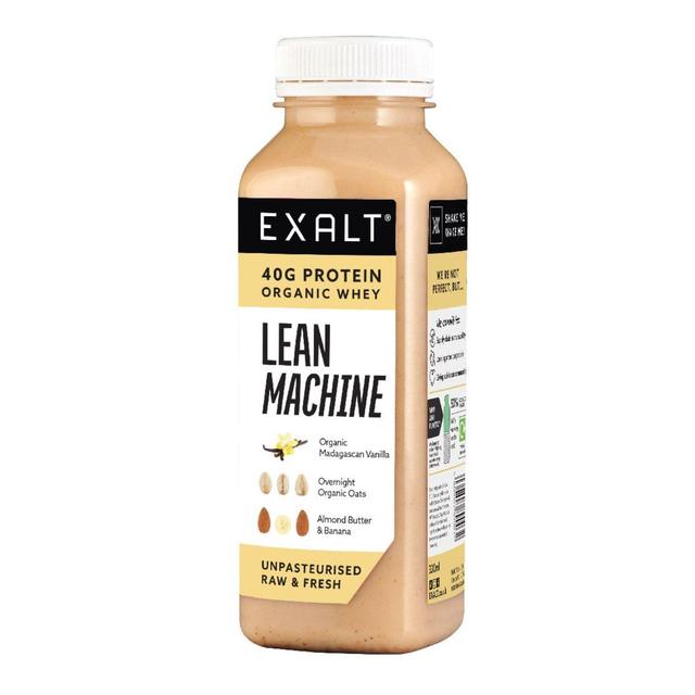 EXALT Lean Machine Fresh Protein Shake Organic Madagascan Vanilla   330ml GOODS M&S   