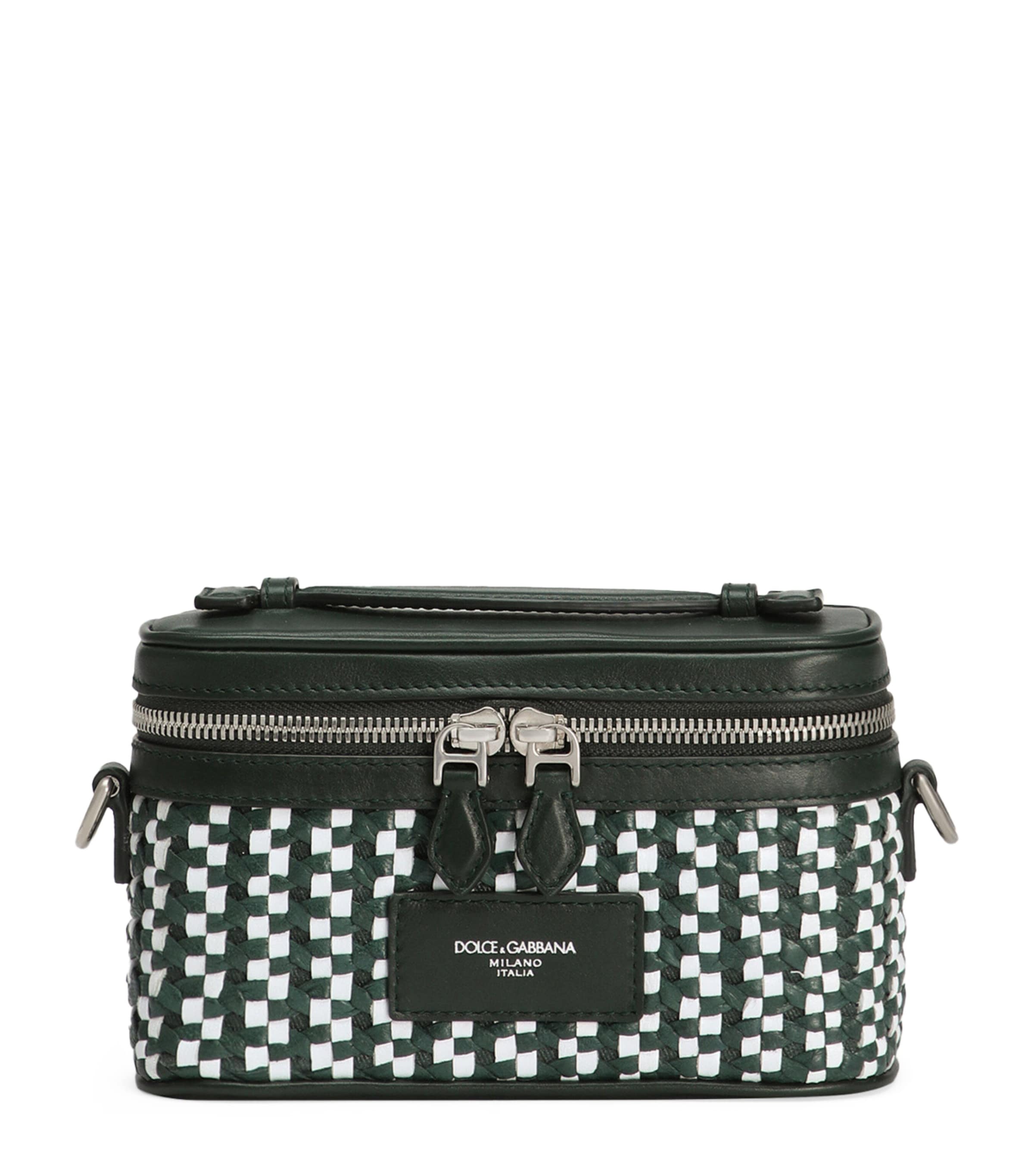 Dolce&Gabbana leather vanity bag - British product