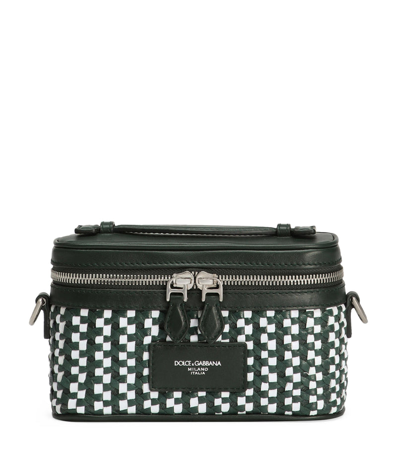 Dolce&Gabbana leather vanity bag - British product