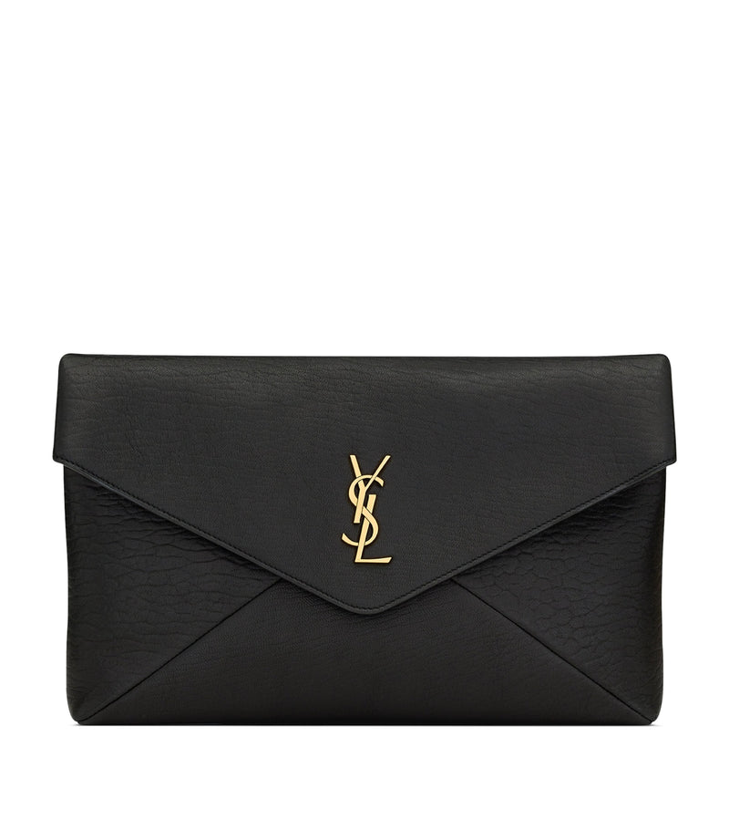 Saint Laurent Cassandre envelope pouch lambskin leather - British product