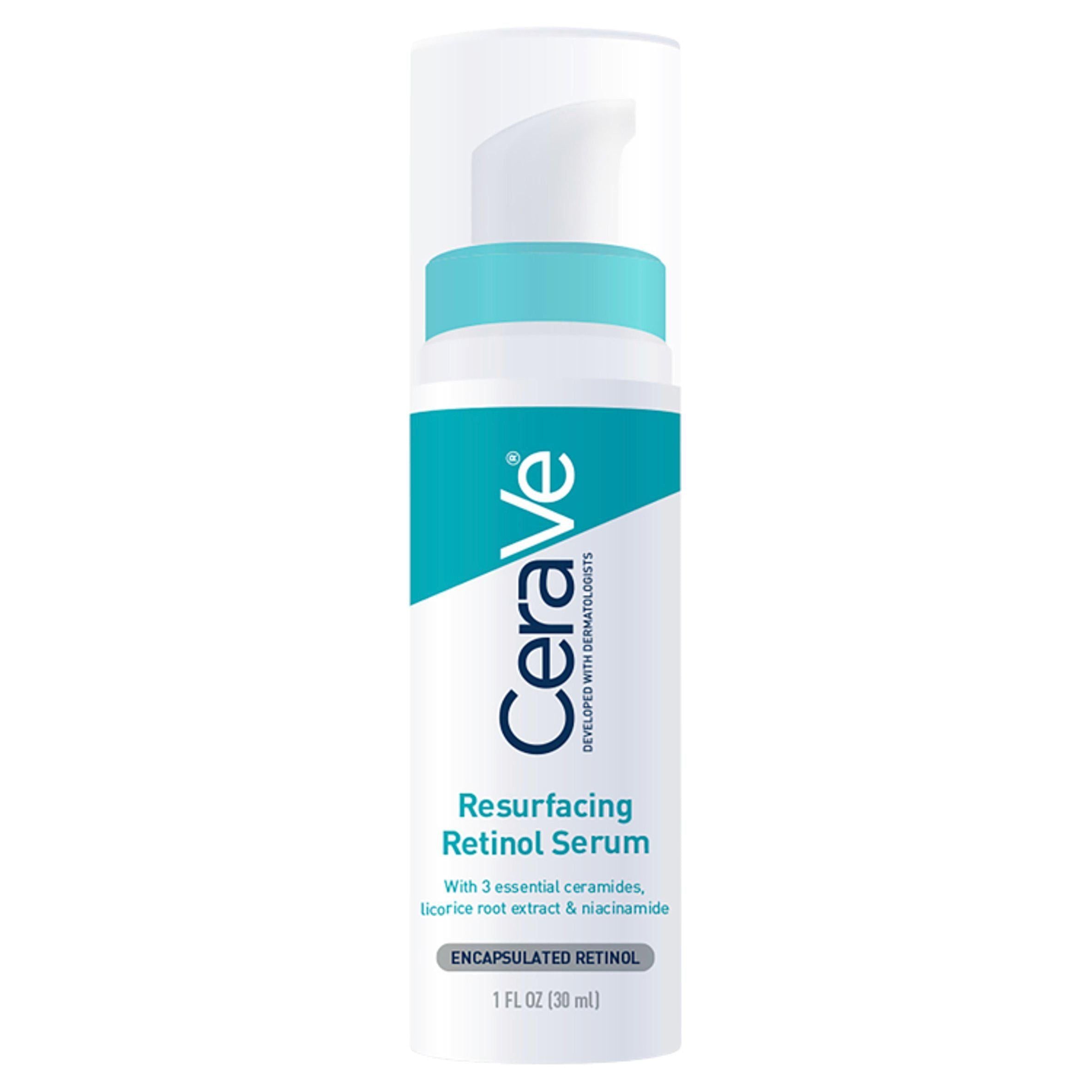 CeraVe Resurfacing Retinol Serum with Ceramides & Niacinamide For Blemish Prone Skin 30ml GOODS Sainsburys   