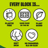 EO Range lemon rosemary shower block 100g, imported from the UK
